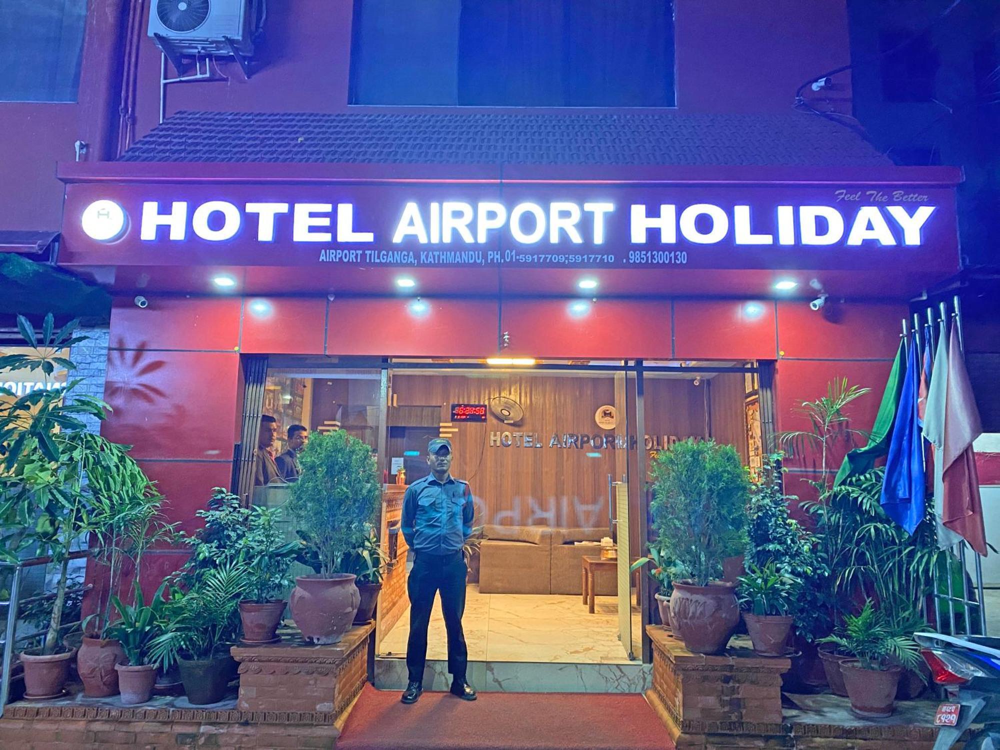 Hotel Airport Holiday Catmandu Exterior foto